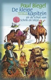 Omslag van De kleine kapitein en de schat van Schrik en Vreze