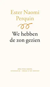 Omslag van We hebben de zon gezien