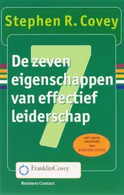 Omslag van De zeven eigenschappen van effectief leiderschap