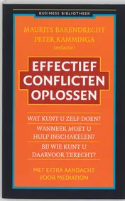 Omslag van Effectief conflicten oplossen
