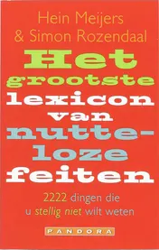 Omslag van Grootste lexicon van nutteloze feiten