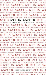 Omslag van Dit is water (pakket van 10)