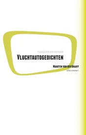 Omslag van Vluchtautogedichten