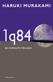 Omslag van 1q84 (qutienvierentachtig) De complete trilogie