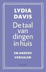 Omslag van De taal van dingen in huis