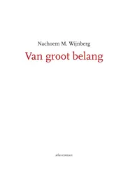 Omslag van Van groot belang