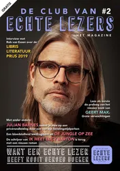 Omslag van De Club van de Echte Lezers Magazine - zomer 2019