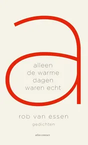 Omslag van Alleen de warme dagen waren echt