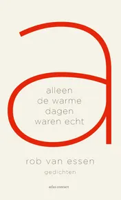 Omslag van Alleen de warme dagen waren echt
