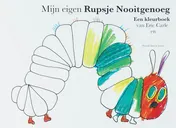Omslag van Mijn eigen Rupsje Nooitgenoeg kleurboek