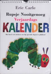 Omslag van Rupsje Nooigenoeg Verjaardagskalender