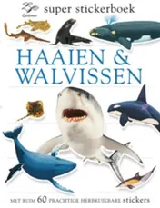 Omslag van Haaien en walvissen super stickerboek