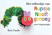 Omslag van Het telboekje van Rupsje Nooitgenoeg