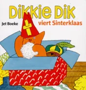 Omslag van Dikkie Dik viert Sinterklaas