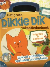 Omslag van Het grote Dikkie Dik vakantiedoeboek