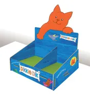 Omslag van Houten display leeg