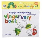 Omslag van Rupsje Nooitgenoeg vingerverfboek