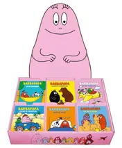 Omslag van Display Eropuit met Barbapapa 6 x 5 miniboekjes