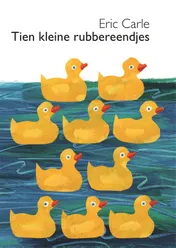 Omslag van Tien kleine rubbereendjes kartonboekjes