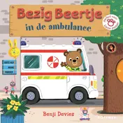 Omslag van Bezig Beertje in de ambulance