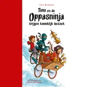 Omslag van Timo en de oppasninja krijgen koninklijk bezoek