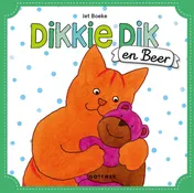 Omslag van Dikkie Dik en Beer (met 2 handpoppen)
