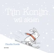 Omslag van Tijn Konijn wil skiën