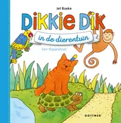 Omslag van Dikkie Dik in de dierentuin