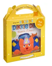 Omslag van Jarig met Dikkie Dik - Hoera, 2 jaar!