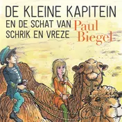 Omslag van De kleine kapitein en de schat van Schrik en Vreze