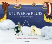 Omslag van Stuiver en Pluis bij de Vikingen