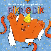 Omslag van Het dikke verjaardagsboek van Dikkie Dik