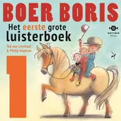 Omslag van Het eerste grote Boer Boris luisterboek