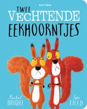 Omslag van Twee vechtende eekhoorntjes