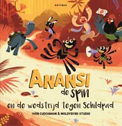 Omslag van Anansi de spin en de wedstrijd tegen Schildpad