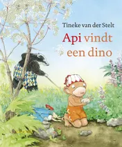 Omslag van Api vindt een dino