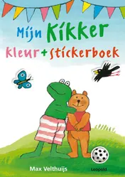 Omslag van Mijn Kikker kleur + stickerboek