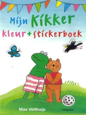 Omslag van Mijn Kikker kleur + stickerboek 5ex.