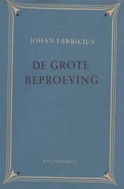 Omslag van De grote beproeving