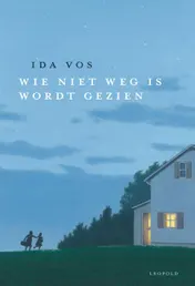 Omslag van Wie niet weg is wordt gezien