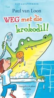 Omslag van Weg met die krokodil