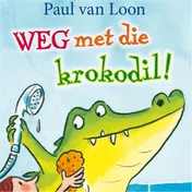 Omslag van Weg met die krokodil