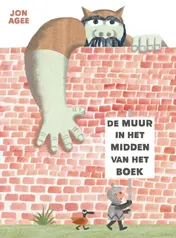 Omslag van De muur in het midden van het boek