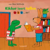 Omslag van Kikker leert tellen