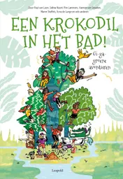 Omslag van Een krokodil in het bad!