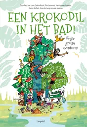 Omslag van Een krokodil in het bad!