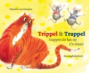 Omslag van Trippel & Trappel trappen de kat op z'n staart