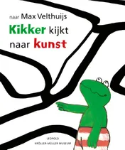 Omslag van Kikker kijkt naar kunst