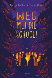 Omslag van Weg met die school!