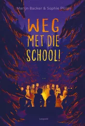 Omslag van Weg met die school!